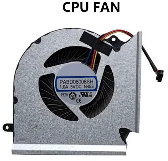 Alt view image 5 of 6 - CPU + GPU Cooling Fans Suitable for MSI GE66 10SGS 10SFS 10SF 10UH 10UG 10UE 11UH 11UG GP66 Leopard 10UH 10UG 11UG 11UE GL66 MS-1541 MS-1542 MS-1543 Series Laptop Cooler Fan PABD08008SH 5V 4PIN (CPU)