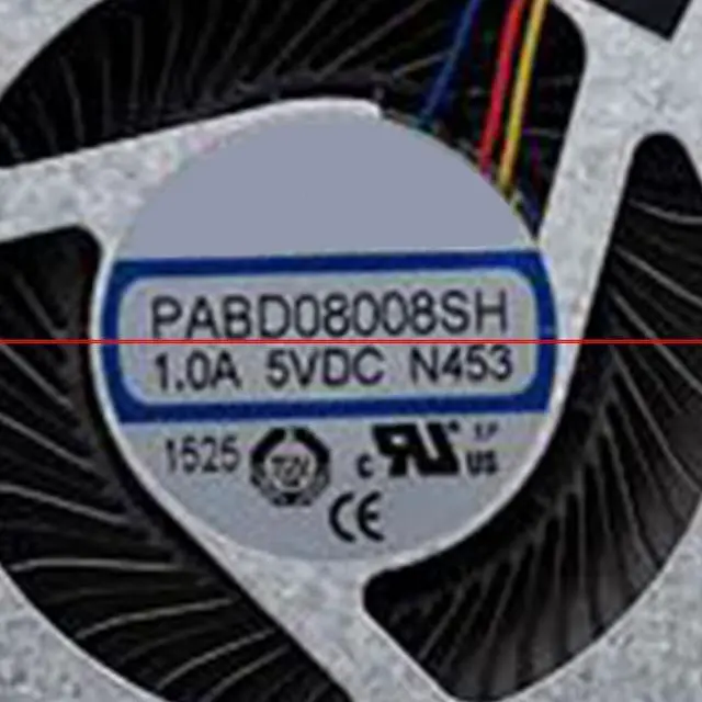 Alt view image 3 of 6 - CPU + GPU Cooling Fans Suitable for MSI GE66 10SGS 10SFS 10SF 10UH 10UG 10UE 11UH 11UG GP66 Leopard 10UH 10UG 11UG 11UE GL66 MS-1541 MS-1542 MS-1543 Series Laptop Cooler Fan PABD08008SH 5V 4PIN (CPU)