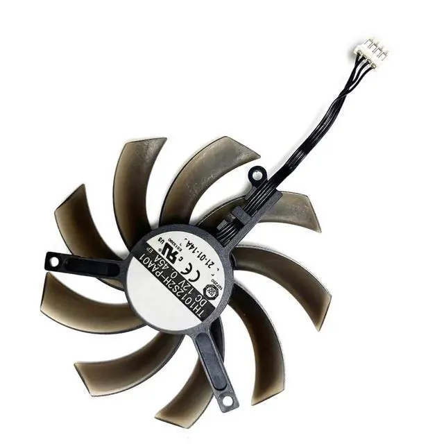 Alt view image 6 of 7 - Graphics Card Cooling Fans Suitable for Palit GTX 1660 1660S 1660Ti RTX 2060 StormX OC Series Desktop TH1012S2H-PAA01 95MM 12V 0.45A 4PIN Video Card Cooler Fans GPU Fan