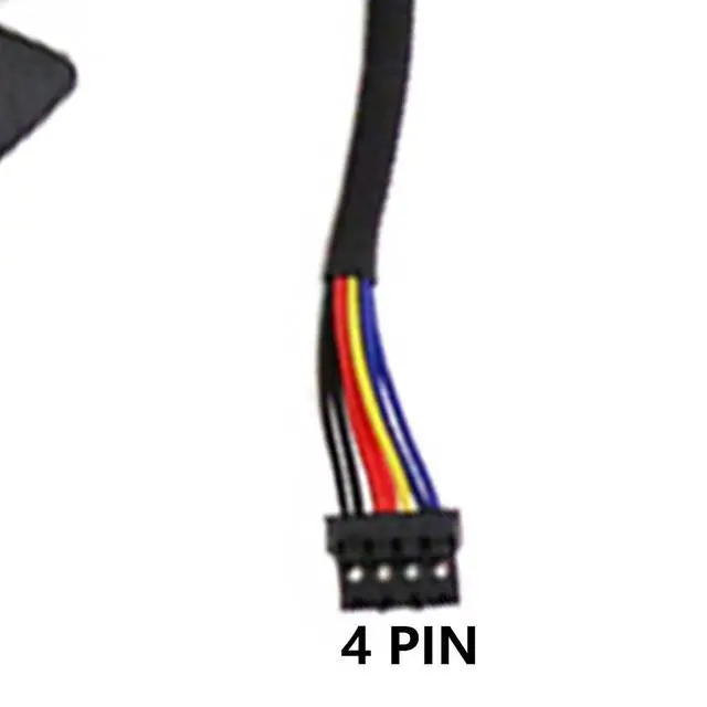 Alt view image 6 of 7 - Graphics Card Cooling Fans Suitable for XFX RX 5700 5700XT 5500XT 5600XT Thicc II Pro Series Desktop CF1010U12S 95mm 12V 0.45A 4 Pin Video Card Cooler Fans GPU Fan