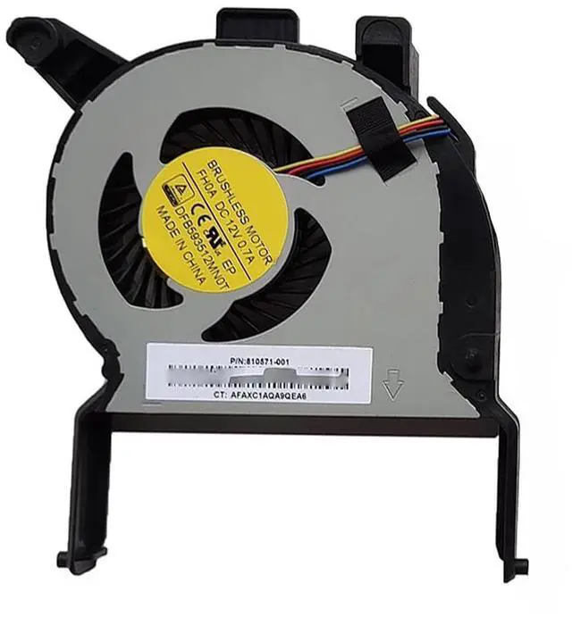 Main image of CPU Cooling Fan Suitable for HP EliteDesk 800 G2 G3 for ProDesk 600 400 G2 MP9 G2 Series MINI PC Cooler Fan 12V 0.7A 4 PIN 810571-001 DFB593512MN0T
