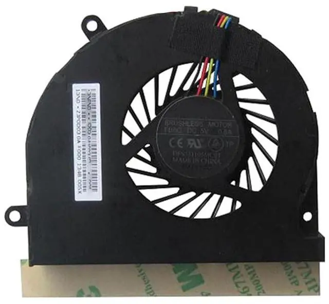 Main image of CPU Cooling Fan Suitable for HP Probook DV4 DV4-5000 DV4-5004TX DV4-5102YX DV4-5103TX DV4-5109TX DV4-5113TX DV4-5215TX DV4-5302TX DV4-5213TX Laptop Cooler 5V 0.5A 4 PIN DFS531105MC0T
