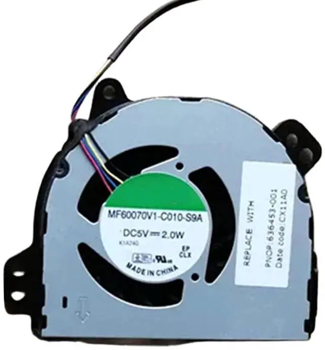Main image of CPU Cooling Fan Suitable for HP Pavilion DM1 DM1-3000 DM1-3100 DM1-3200 DN1-3002AE DM1-3003AU DM1-3004AU DM1-3007AU DM1-3025DX Laptop Cooler 5V 0.4A 4 PIN 63645-001 MF60070V1-C010-S9A