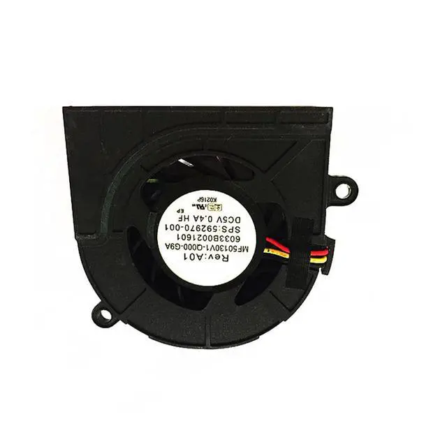 Alt view image 4 of 5 - CPU Cooling Fan Suitable for HP Touchsmart TM2 TM2T TM2-1000 TM2-2000 TM2-2100 TM2-2200 TM2-1009TX TM2-1006TX Series Laptop Cooler Fan 5V 0.4A 3 PIN 592970-001 MF50130V1-Q000-G9A