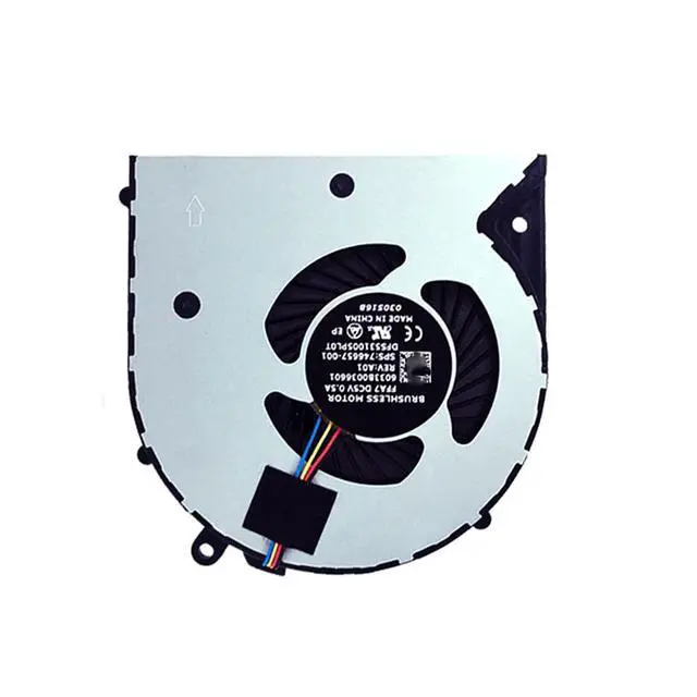 Alt view image 4 of 5 - CPU Cooling Fan Suitable for HP 340 345 350 240 242 246 248 G1 G2 355 G14 HSTNN-118C HSTNN-L18C HSTNN-I18C Series Laptop Cooler Fan 5V 0.5A 4 PIN 746657-001 DFS531005PL0T FFA7