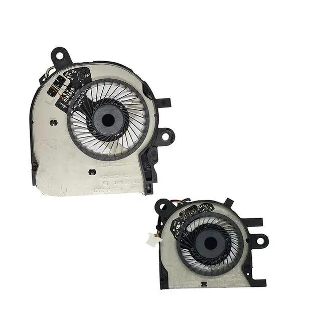 Alt view image 2 of 5 - CPU GPU Cooling Fan Suitable for HP Elitebook Folio 1040 1040 G2 940 G1 Series Laptop Cooler Fan 5V 0.5A 4 PIN KDB0505HC-DC35 KDB0505HC-DC34 (CPU+GPU)