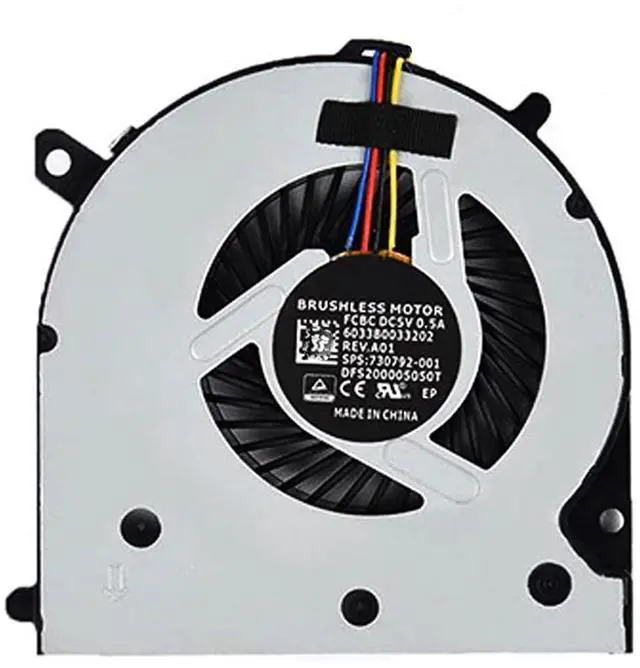 Main image of CPU Cooling Fan Suitable for HP ZBook 14 G1 G2 for Elitebook 840 850 740 745 750 755 G1 G2 Series Laptop Cooler Fan 5V 0.5A 4 PIN 730792-001 DFS200005050T