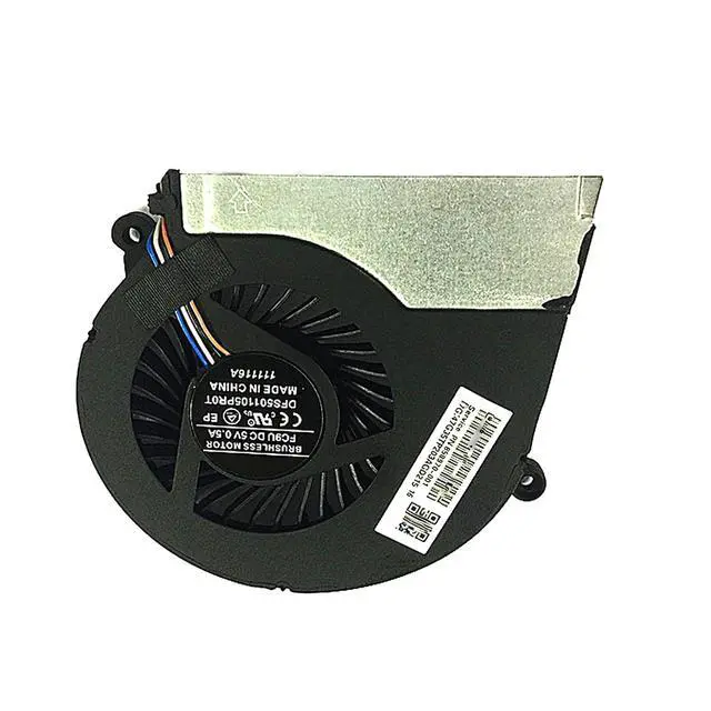 Alt view image 4 of 5 - CPU Cooling Fan Suitable for HP Pavilion 17-E 15-E 14-E TPN-Q117 15-e066TX 15-e064TX 15-e026TX Series Laptop Cooler Fan 5V 0.5A 4 PIN 858970-001 DFS501105PR0T FC9U