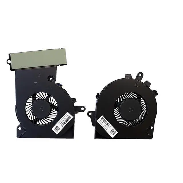 Alt view image 2 of 5 - CPU GPU Cooling Fan Suitable for HP Omen 17-an 15-CE TPN-Q194 15-CE010CA 15-CE020CA 15-CE030CA 15-CE033TX 15-CE006TX 15-CE007TX 15-CE008TX Laptop Cooler 5V 0.5A 4 PIN 929455-001 929456-001 (CPU+GPU)