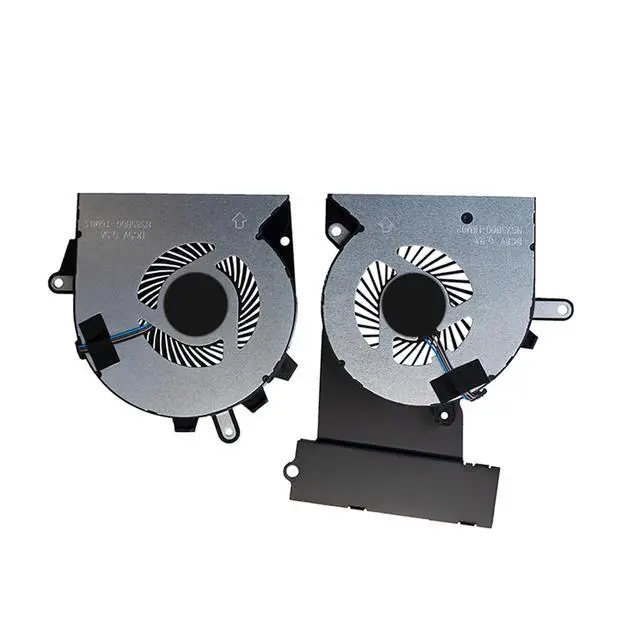 Alt view image 4 of 5 - CPU GPU Cooling Fan Suitable for HP Omen 17-an 15-CE TPN-Q194 15-CE010CA 15-CE020CA 15-CE030CA 15-CE033TX 15-CE006TX 15-CE007TX 15-CE008TX Laptop Cooler 5V 0.5A 4 PIN 929455-001 929456-001 (CPU+GPU)