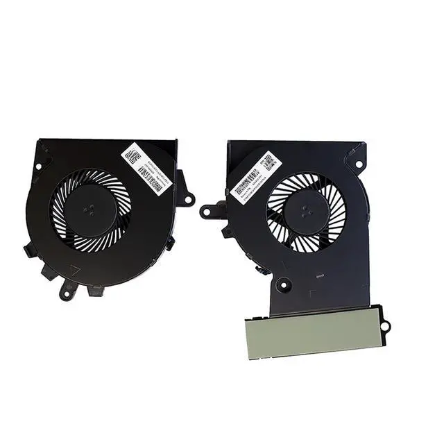 Alt view image 5 of 5 - CPU GPU Cooling Fan Suitable for HP Omen 17-an 15-CE TPN-Q194 15-CE010CA 15-CE020CA 15-CE030CA 15-CE033TX 15-CE006TX 15-CE007TX 15-CE008TX Laptop Cooler 5V 0.5A 4 PIN 929455-001 929456-001 (CPU+GPU)