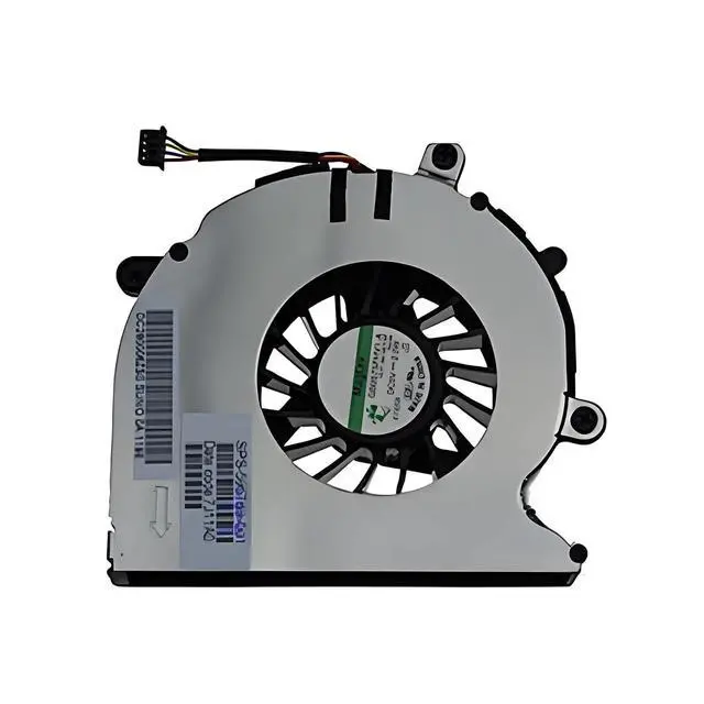 Alt view image 2 of 5 - CPU Cooling Fan Suitable for HP EliteBook 8540 8540W 8540P Series Laptop Cooler Fan 5V 0.4A 4 PIN 595769-001 MG45070V1-Q021-S9A GB0575PHV1-A
