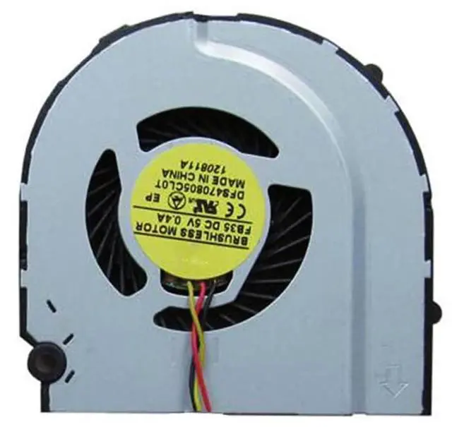 Main image of CPU Cooling Fan Suitable for HP Pavilion DM4 DM4T DM4-3000 DM4-3100 DM4-3200 TPN-W101 DM4-3050NR DM4-3013NR DM4-3052NR DM4-3055DX Laptop Cooler 5V 0.5A 3 Wire 4 PIN DFS470805CL0T FB35