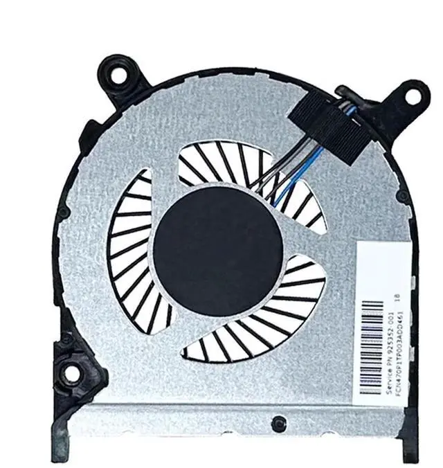 Main image of CPU Cooling Fan Suitable for HP 240 245 246 G6 14-BW 14-BS 14Q-BU TPN-Q187 14Q-BY001AX 14-BS038TX 14-BS042TX 14-BS102TX Series Laptop Cooler Fan 5V 0.5A 4 PIN 925352-001 NFB67A05H-001