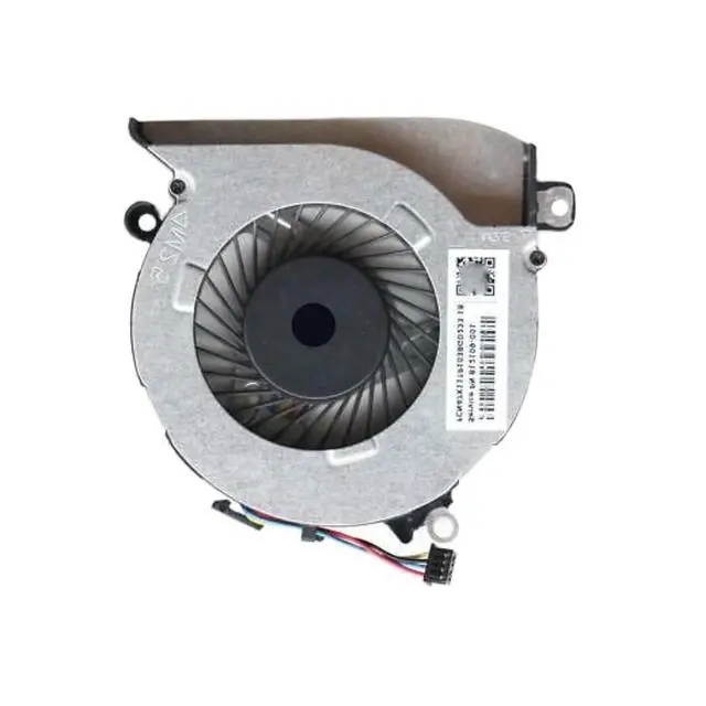 Alt view image 5 of 5 - CPU Cooling Fan Suitable for HP 14-AB 15-AB 15T-AB 15Z-A 15-an 17-G TPN-Q159 TPN-Q158 15T-AB200 15-AB273CA 15-ANXXX 15-an005TX 17-G015DX 17-G101DX Laptop Cooler 5V 0.5A 4 PIN 0FGBW0000H
