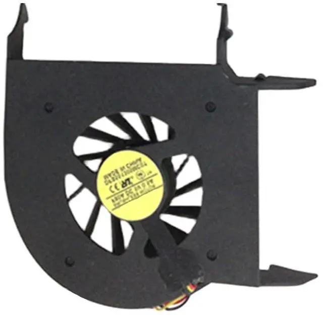 Alt view image 4 of 5 - CPU Cooling Fan Suitable for HP Pavilion DV6 DV7 DV6-1000 DV6-2000 DV7-2000 DV7-2100 DV7-3000 DV6-2120tx DV6-2155dx DV6-2151cl Series Laptop Cooler Fan 5V 0.5A 3 PIN DFS531305MC0T F80A