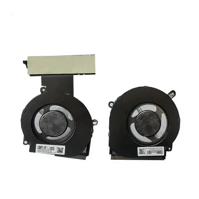 Alt view image 2 of 5 - CPU GPU Cooling Fan Suitable for HP OMEN PRO 15-DC TPN-Q211 15-dc0010nr 15-dc0020nr 15-dc0030nr 15-dc0051nr 15-dc0052nr 15-dc1054nr Laptop Cooler 5V 0.5A 4 PIN L30204-001 L30203-001 (CPU+GPU)