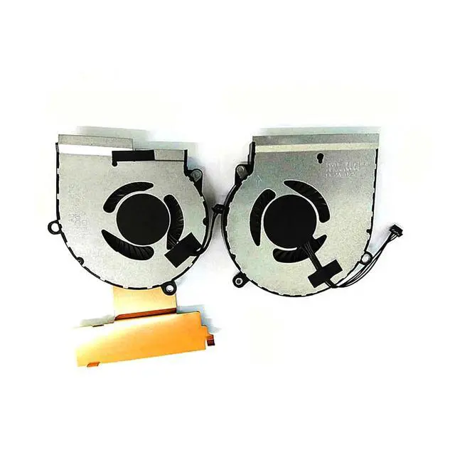 Alt view image 4 of 5 - CPU GPU Cooling Fan Suitable for HP OMEN PRO 15-DC TPN-Q211 15-dc0010nr 15-dc0020nr 15-dc0030nr 15-dc0051nr 15-dc0052nr 15-dc1054nr Laptop Cooler 5V 0.5A 4 PIN L30204-001 L30203-001 (CPU+GPU)