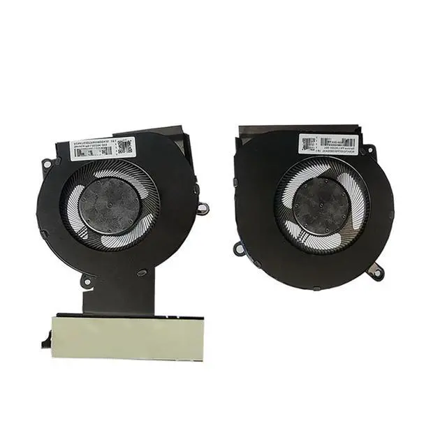 Alt view image 5 of 5 - CPU GPU Cooling Fan Suitable for HP OMEN PRO 15-DC TPN-Q211 15-dc0010nr 15-dc0020nr 15-dc0030nr 15-dc0051nr 15-dc0052nr 15-dc1054nr Laptop Cooler 5V 0.5A 4 PIN L30204-001 L30203-001 (CPU+GPU)