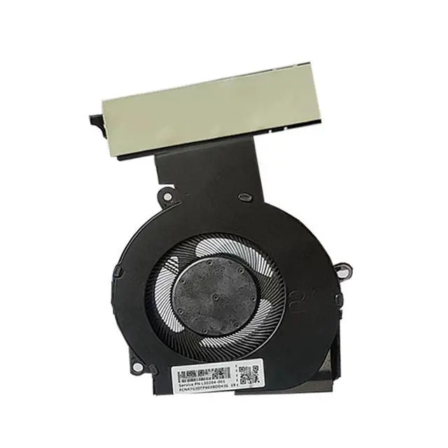 Alt view image 2 of 5 - CPU GPU Cooling Fan Suitable for HP OMEN PRO 15-DC TPN-Q211 15-dc0010nr 15-dc0020nr 15-dc0030nr 15-dc0051nr 15-dc0052nr 15-dc1054nr Laptop Cooler 5V 0.5A 4 PIN L30204-001 L30203-001 (CPU)