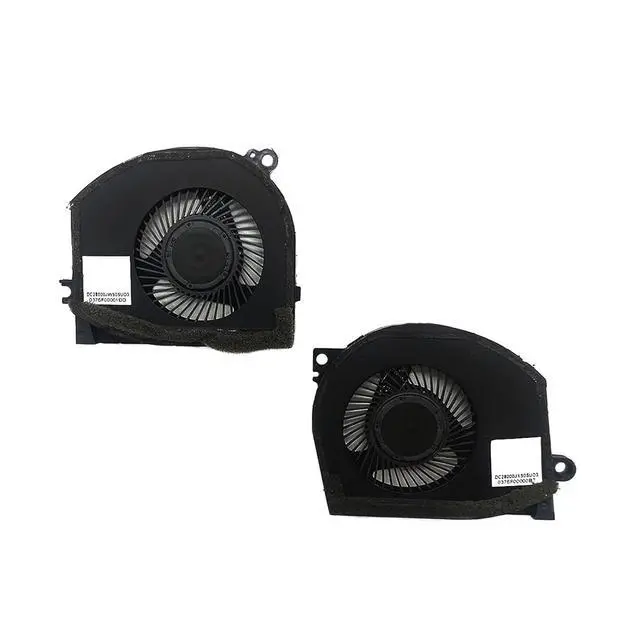 Alt view image 2 of 5 - CPU GPU Cooling Fan Suitable for HP Spectre X360 13-AF 13T-AF TPN-C132 13T-AF000 13-AF001TU 13-AF003TU 13-AF010CA 13-AF012DX 13-AF051NR 13-AF018CA Series Laptop Cooler Fan 5V 0.5A 4 PIN