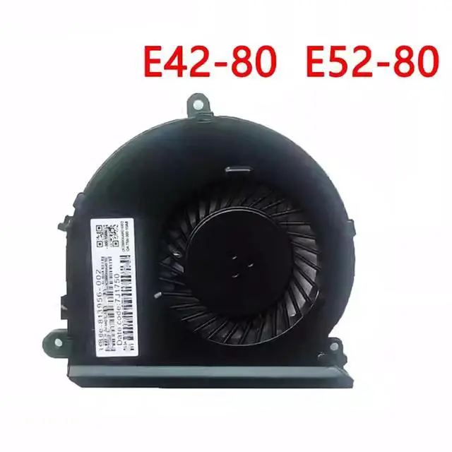 Alt view image 2 of 5 - CPU Cooling Fan Suitable for HP Pavilion 15-AW 15-AU15T-AU 15Z-AW E42-80 TPN-Q172 15-AU000NR 15-AU010WM 15-AU018CA 15-AU018WM 15-AU020WM Series Laptop Cooler Fan 5V 0.5A 4 PIN 858970-001