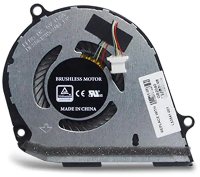 Main image of CPU GPU Cooling Fan Suitable for HP Envy X360 15-DS 15-DR 15M-DS 15T-DR 15Z-DS TPN-W142 TPN-W143 Series Laptop Cooler Fan 5V 0.5A 4 PIN L53541-001 L53542-001 (CPU)