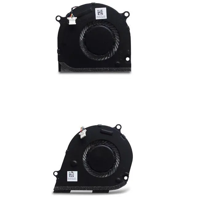 Alt view image 2 of 5 - CPU GPU Cooling Fan Suitable for HP Envy X360 15-DS 15-DR 15M-DS 15T-DR 15Z-DS TPN-W142 TPN-W143 Series Laptop Cooler Fan 5V 0.5A 4 PIN L53541-001 L53542-001 (CPU+GPU)