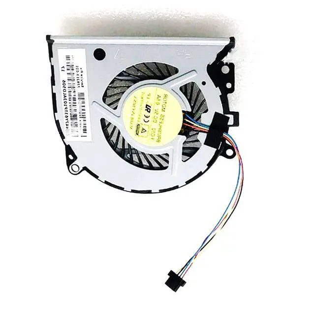Alt view image 4 of 5 - CPU Cooling Fan Suitable for HP X360 13-B 13-A 15-U 15T-U TPN-Q147 13-A000 13-A100 15-U010DX 15-U011DX 15-U110DX 15-U111DX 15-U010DX Series Laptop Cooler Fan 5V 0.5A 4 PIN DFS501105PR0T