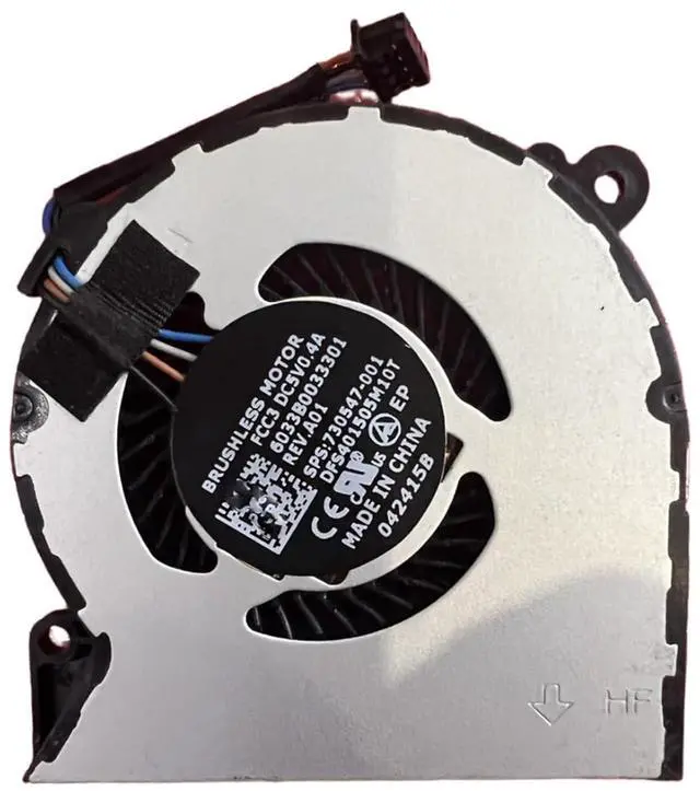 Main image of CPU Cooling Fan Suitable for HP Elitebook 725 G2 720 820 G1 G2 Series Laptop Cooler Fan 5V 0.5A 4 PIN 730792-0001 DFS200005050T FCBC