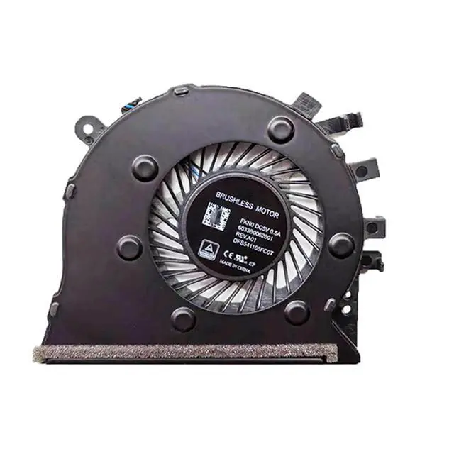 Alt view image 2 of 5 - CPU Cooling Fan Suitable for HP 470 G7 17-by 17-CA 17T-by 17Z-CA 17Q-CS 17Q-CA 17Q-CX 17-BY0021DX 17-CA0003NA Series Laptop Cooler Fan 5V 0.5A 4 PIN L22531-001 DFS541105EC0T FKND