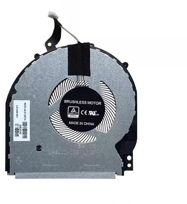 Main image of CPU Cooling Fan Suitable for HP Pavilion X360 15-DQ 14-DH 14M-DH TPN-W139 15-dq0953cl 15-dq1052nr 14m-dh0001dx 14m-dh0003dx 14-dh1035tx Laptop Cooler 5V 0.5A 4 PIN DFS200405BY0T FLB7
