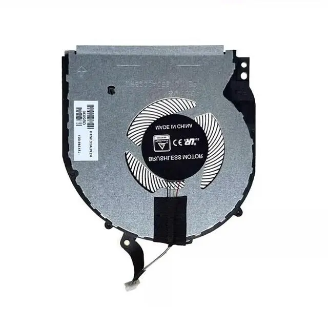 Alt view image 4 of 5 - CPU Cooling Fan Suitable for HP Pavilion X360 15-DQ 14-DH 14M-DH TPN-W139 15-dq0953cl 15-dq1052nr 14m-dh0001dx 14m-dh0003dx 14-dh1035tx Laptop Cooler 5V 0.5A 4 PIN DFS200405BY0T FLB7