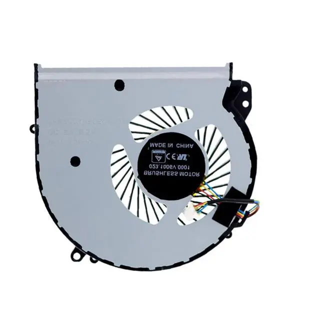 Alt view image 4 of 5 - CPU Cooling Fan Suitable for HP 17-X 17-Y 17-BS 17-AC 17-BW 17-AK 17T-X 17Z-Y 17Z-AK 17M-BW 17G 17Q 17-E 17M 17T TPN-M121 TPN-W129 Series Laptop Cooler Fan 5V 0.5A 4 PIN DFS200405050T