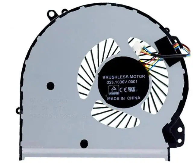 Main image of CPU Cooling Fan Suitable for HP 17-X 17-Y 17-BS 17-AC 17-BW 17-AK 17T-X 17Z-Y 17Z-AK 17M-BW 17G 17Q 17-E 17M 17T TPN-M121 TPN-W129 Series Laptop Cooler Fan 5V 0.5A 4 PIN DFS200405050T