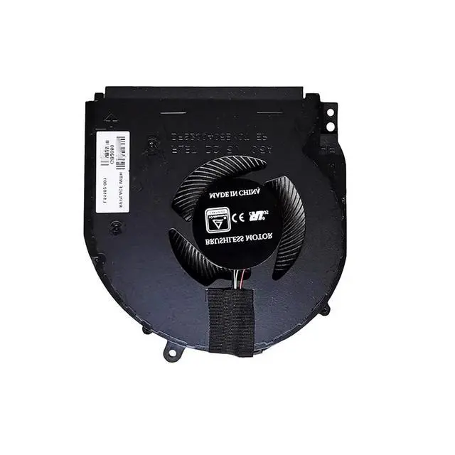 Alt view image 4 of 5 - CPU Cooling Fan Suitable for HP Pavilion X360 15-DQ 14-DH 14M-DH TPN-W139 14m-dh0001dx 14m-dh1003dx 14m-dh0003dx 14-dh1036tx 14-dh1035tx 15-dq0953cl Laptop Cooler 5V 0.5A 4 PIN DFS200405BY0T FLB7