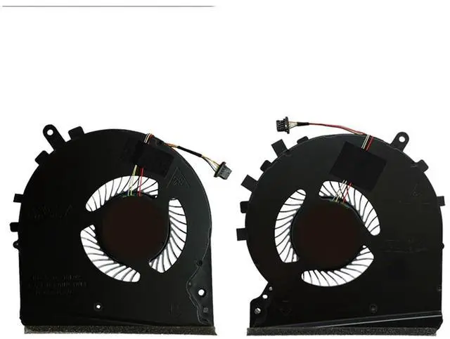 Main image of CPU GPU Cooling Fans Suitable for HP Pavilion 15-DK TPN-C141 15-DK000 15-DK006WM 15-DK0010NR 15-DK0010TX 15-DK0018CA 15-DK0055WM 15-DK0068VM Laptop Cooler 5V 0.5A 4 PIN L56900-001 L57170-001 (CPU+GPU)