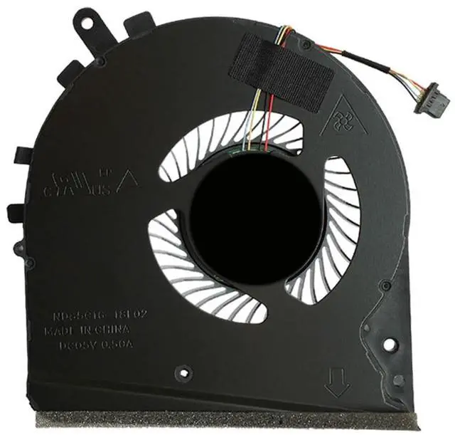 Main image of CPU GPU Cooling Fans Suitable for HP Pavilion 15-DK TPN-C141 15-DK000 15-DK006WM 15-DK0010NR 15-DK0010TX 15-DK0018CA 15-DK0055WM 15-DK0068VM Laptop Cooler 5V 0.5A 4 PIN L56900-001 L57170-001 (CPU)