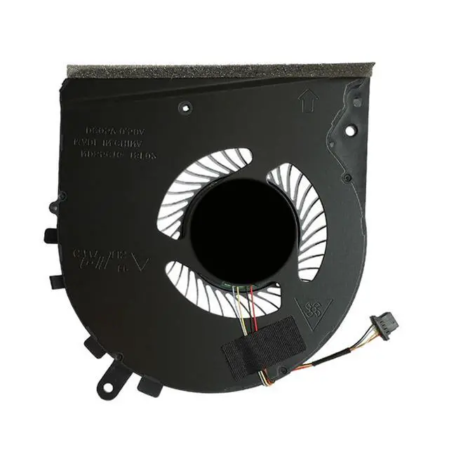 Alt view image 4 of 5 - CPU GPU Cooling Fans Suitable for HP Pavilion 15-DK TPN-C141 15-DK000 15-DK006WM 15-DK0010NR 15-DK0010TX 15-DK0018CA 15-DK0055WM 15-DK0068VM Laptop Cooler 5V 0.5A 4 PIN L56900-001 L57170-001 (CPU)