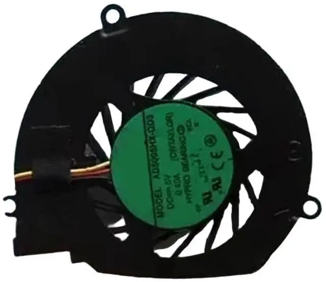 Main image of CPU Cooling Fans Suitable for HP Mini 210-1000 2101000EW 2101000EB 2101000EP2101000EI 210-1033VU 210-1100 210-2000 210-3000 Series Laptop Cooler Fan 5V 0.4A 3 PIN AD5005HX-QD3