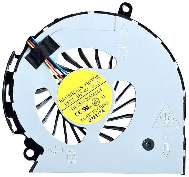 Main image of CPU Cooling Fans Suitable for HP Pavilion 240 246 250 G2 17-D 15-D 14-D CQ14 CQ15 TPN-F112 TPN-F113 TPN-F114 TPN-F115 CQ15-A101 CQ14-A101TX Laptop Cooler 5V 0.5A 4 PIN 747241-001 DFS51205ML0T FF77
