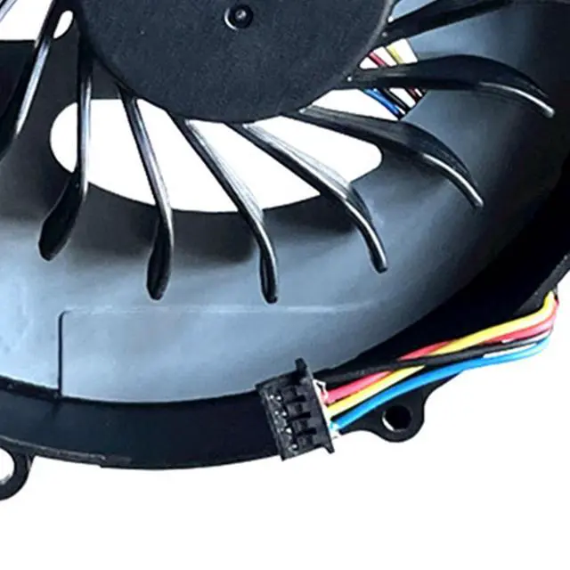 Alt view image 3 of 5 - CPU Cooling Fans Suitable for HP Pavilion 240 246 250 G2 17-D 15-D 14-D CQ14 CQ15 TPN-F112 TPN-F113 TPN-F114 TPN-F115 CQ15-A101 CQ14-A101TX Laptop Cooler 5V 0.5A 4 PIN 747241-001 DFS51205ML0T FF77