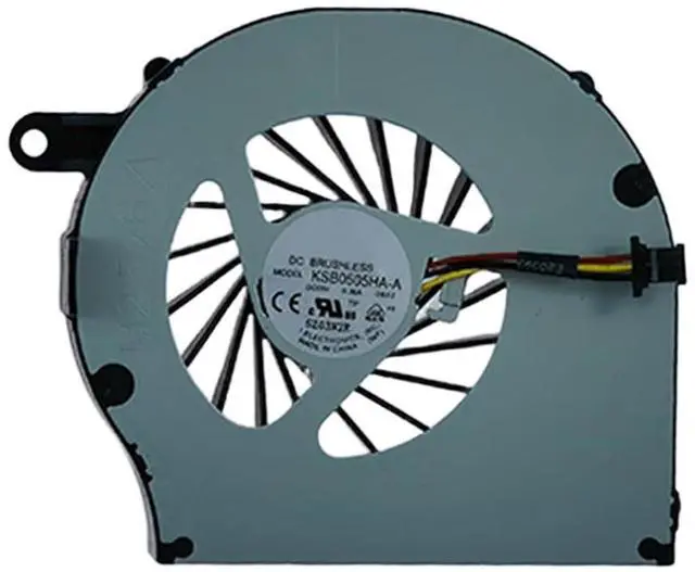 Main image of CPU Cooling Fans Suitable for HP Pavilion G62 G72 CQ72 G72-217CA G72-227WM G72-250US G72-251XX G72-251NR G72-257CL G72-259WM G72-262NR G72-260US G72-261US Laptop 5V 0.38A 3 PIN KSB0505HA-A