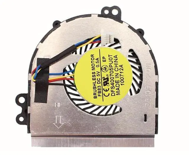 Main image of CPU Cooling Fans Suitable for HP EliteBook 2170P 2170 Series Laptop Cooler Fan 5V 0.5A 4 PIN DFS400705PU0T FB83