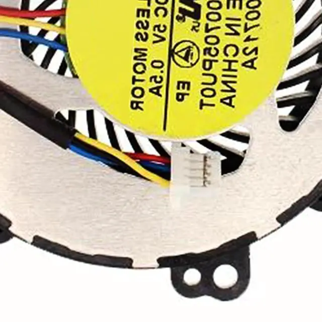 Alt view image 3 of 5 - CPU Cooling Fans Suitable for HP EliteBook 2170P 2170 Series Laptop Cooler Fan 5V 0.5A 4 PIN DFS400705PU0T FB83