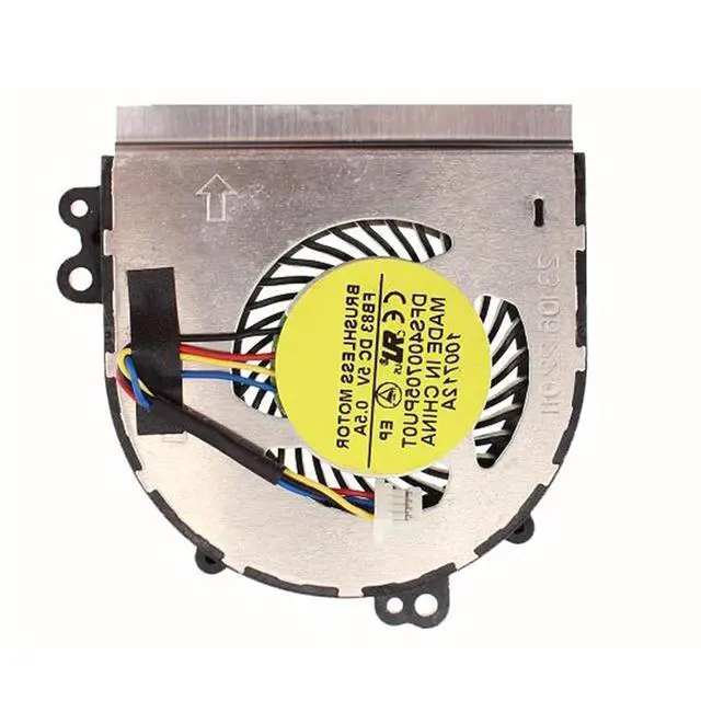 Alt view image 4 of 5 - CPU Cooling Fans Suitable for HP EliteBook 2170P 2170 Series Laptop Cooler Fan 5V 0.5A 4 PIN DFS400705PU0T FB83