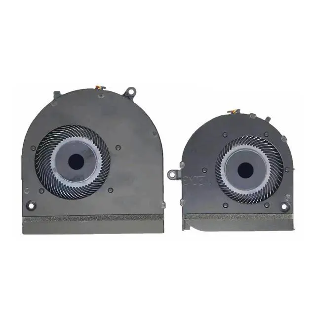 Alt view image 2 of 5 - CPU GPU Cooling Fans Suitable for HP Envy 17M-CG TPN-C146 17M-CG1013DX 17M-CG0013DX Series Laptop Cooler Fan 5V 0.45A 4 PIN L87961-001 EG50040S1-1C220-S9A L87962-001 EG50040S1-1C210-S9A (CPU+GPU)