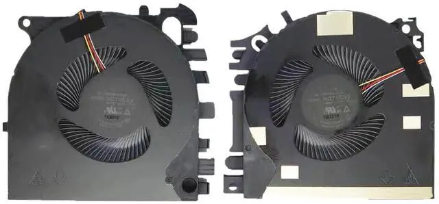 Main image of CPU GPU Cooling Fans Suitable for HP Zbook Fury 15.6" 15 G7 G8 Series Laptop Cooler Fan 5V 0.5A 4 PIN M20097-001 ND75C52-19L05 M17046-001 ND75C53-19L06 (CPU+GPU)