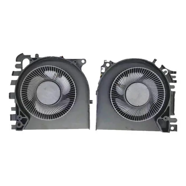 Alt view image 2 of 5 - CPU GPU Cooling Fans Suitable for HP Zbook Fury 15.6" 15 G7 G8 Series Laptop Cooler Fan 5V 0.5A 4 PIN M20097-001 ND75C52-19L05 M17046-001 ND75C53-19L06 (CPU+GPU)
