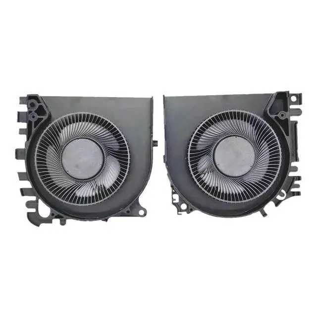 Alt view image 5 of 5 - CPU GPU Cooling Fans Suitable for HP Zbook Fury 15.6" 15 G7 G8 Series Laptop Cooler Fan 5V 0.5A 4 PIN M20097-001 ND75C52-19L05 M17046-001 ND75C53-19L06 (CPU+GPU)